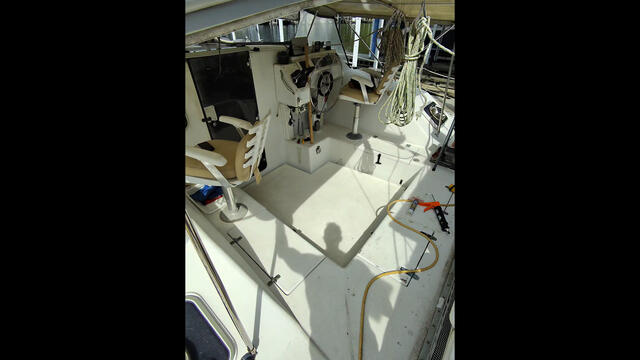 Installing a Fuel Gauge on a PDQ 36 Sailing Catamaran